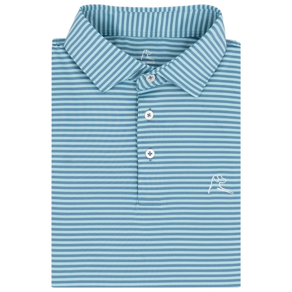 Rhoback ‘Birdie Stripe’ Performance Polo